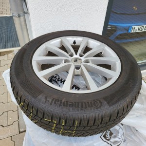 Alu felge 17 ZA SUV vozila , ZIMSKI SET!!! Continental TS850, 7mm