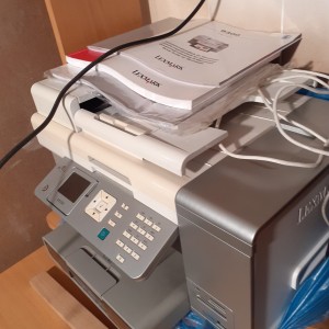Lexmark x9350, pisač, kopirka, skener