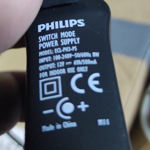 Adapter 220VAC/12VDC, 6VA
