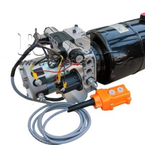 Hidraulični agregat 12V in 24V 1x dvoradni 8 lit