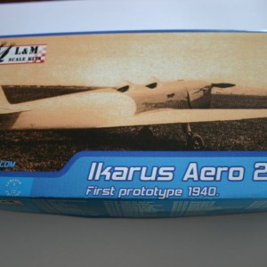 Maketa avion Ikarus Aero-2 1/72 1:72