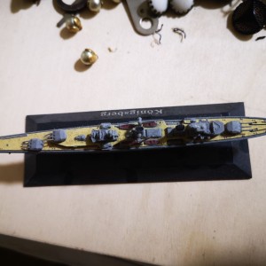 Brod Konigsberg metalna maketa 1/1250 model
