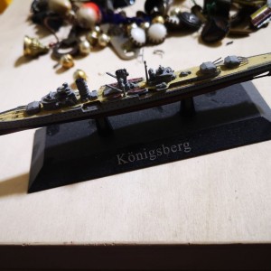Brod Konigsberg metalna maketa 1/1250 model