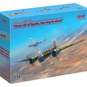 Maketa set tri aviona SB i Messerschmitt Bf 109