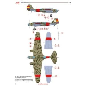 Maketa set tri aviona SB i Messerschmitt Bf 109