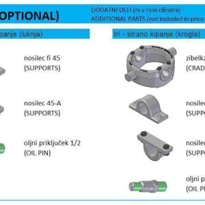 KIPER CILINDRI STANDARD-KUGLA / 6 STEPENI (9 tona)