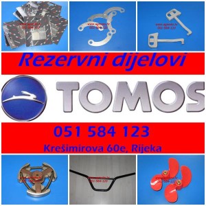 Tomos dijelovi
