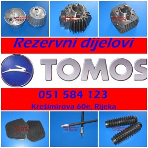 Tomos dijelovi