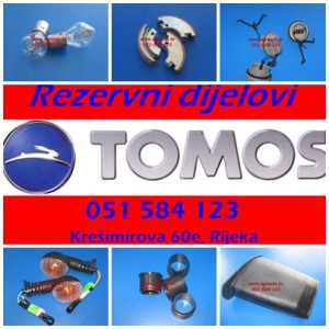 Tomos dijelovi