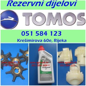 Tomos dijelovi
