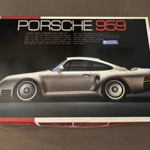 Maketa automobil Porsche 959 gunze sangy 1/24 1:24