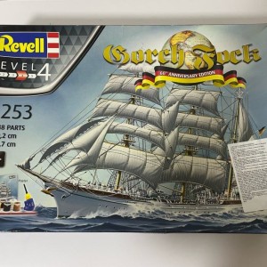 Maketa brod jedrenjak Gorch Fock - set
