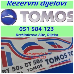 Tomos dijelovi