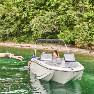 BAYLINER ELEMENT M19 NOVO PLOVILO GLISER BOWRIDER BEZ KABINE RASPRODAJA SA LAGERA- MERCURY MOTOR