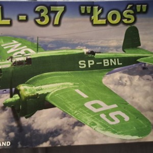 Maketa avion PZL P-37A/B Los 1/72 1:72