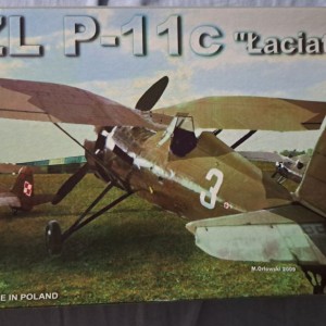 Maketa aviona avion PZL-11 1/72 1:72