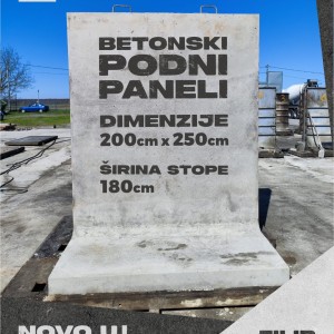 Betonski podni paneli