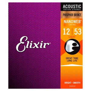 ELIXIR 12-53 PHOSPHOR BRONZE ŽICE ZA AKUSTIČNU GITARU