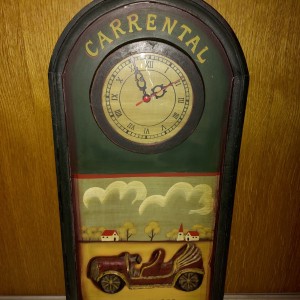 Oldtimer Car-Vintage Drvena reljefna umjetnina/slika/reklama,30x60cm