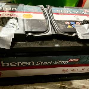 Akumulator Beren AGM 12V 105Ah, 950A, D+
