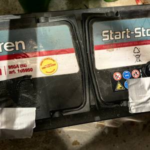 Akumulator Beren AGM 12V 105Ah, 950A, D+