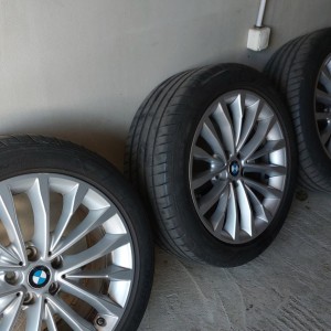 BMW alu felge 245/45 R18' style 632 rupe 5x112, 4 kom.+ senzori