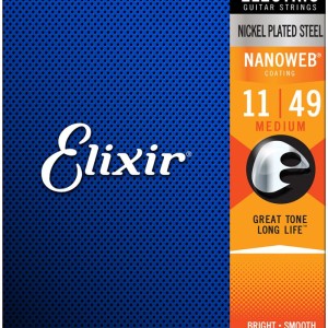 ELIXIR 11-49 NANOWEB ŽICE ZA ELEKTRIČNU GITARU