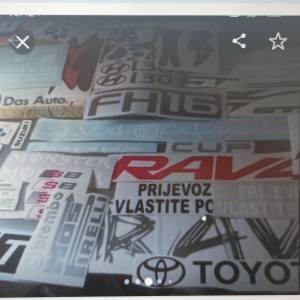 Naljepnica za auto razne