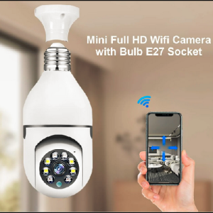 SmartCam 5MP PTZ E27 žarulja nadzorna kamera