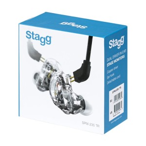 STAGG SPM-235 TR IN-EAR SLUŠALICE 2-DRIVERA