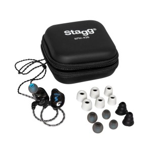 STAGG SPM-435 BK IN-EAR SLUŠALICE 4 DRIVERA