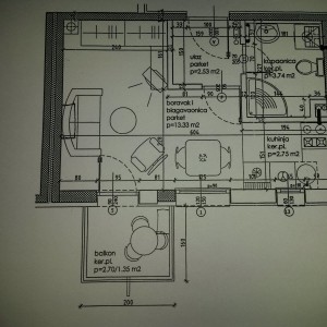 Stan,Maksimir,Ravnice, 25m2,1sobni,2kat,balkon,klima,namješten