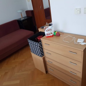 Stan,Maksimir,Ravnice, 25m2,1sobni,2kat,balkon,klima,namješten