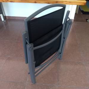 Stolice za vrt ili terasu aluminijske