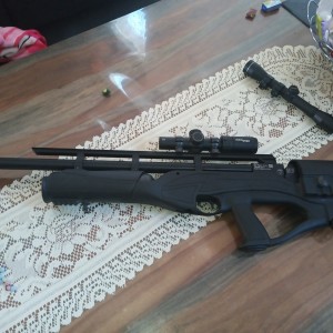 Zracna puska HATSAN HERCULES BULLY PCP 45 CAL....