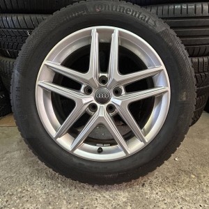 AUDI SET 5X112 17" GUME CONTINENTAL 225/55R17 / 4 KOMADA