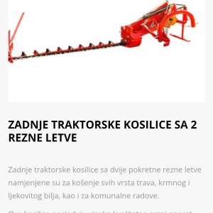 FPM dupleks kosa hidraulična