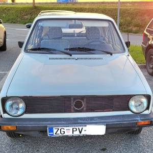 Golf I, dizel, 1.6, 40 kW, TAS, 236.000 km, 2. vlasnik, oldtimer, reg.