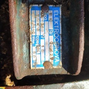 Elektro motor 7,5 kW