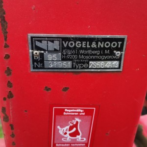 Plug okretač Vogel &amp;Noot 4 brazde