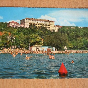 CRIKVENICA STARE RAZGLEDNICE 3 kom- PUTOVALE 1971g itd