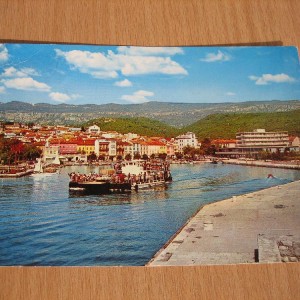 CRIKVENICA STARE RAZGLEDNICE 3 kom- PUTOVALE 1971g itd