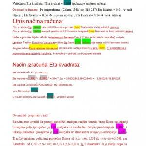 Rješavamo statističke probleme u SPSS-u i AMOS-u.