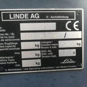 Prodajem čeoni viličar, Linde H16T, plin, VW motor