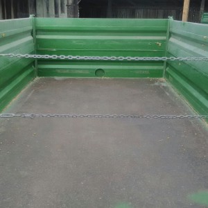 Prikolica Reisch trostrani kiper 6t.