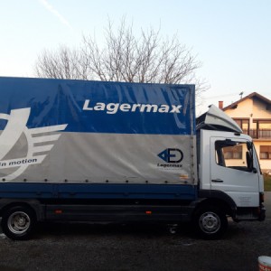 MERCEDES ATEGO 815  6.20 M SANDUK S RAMPOM