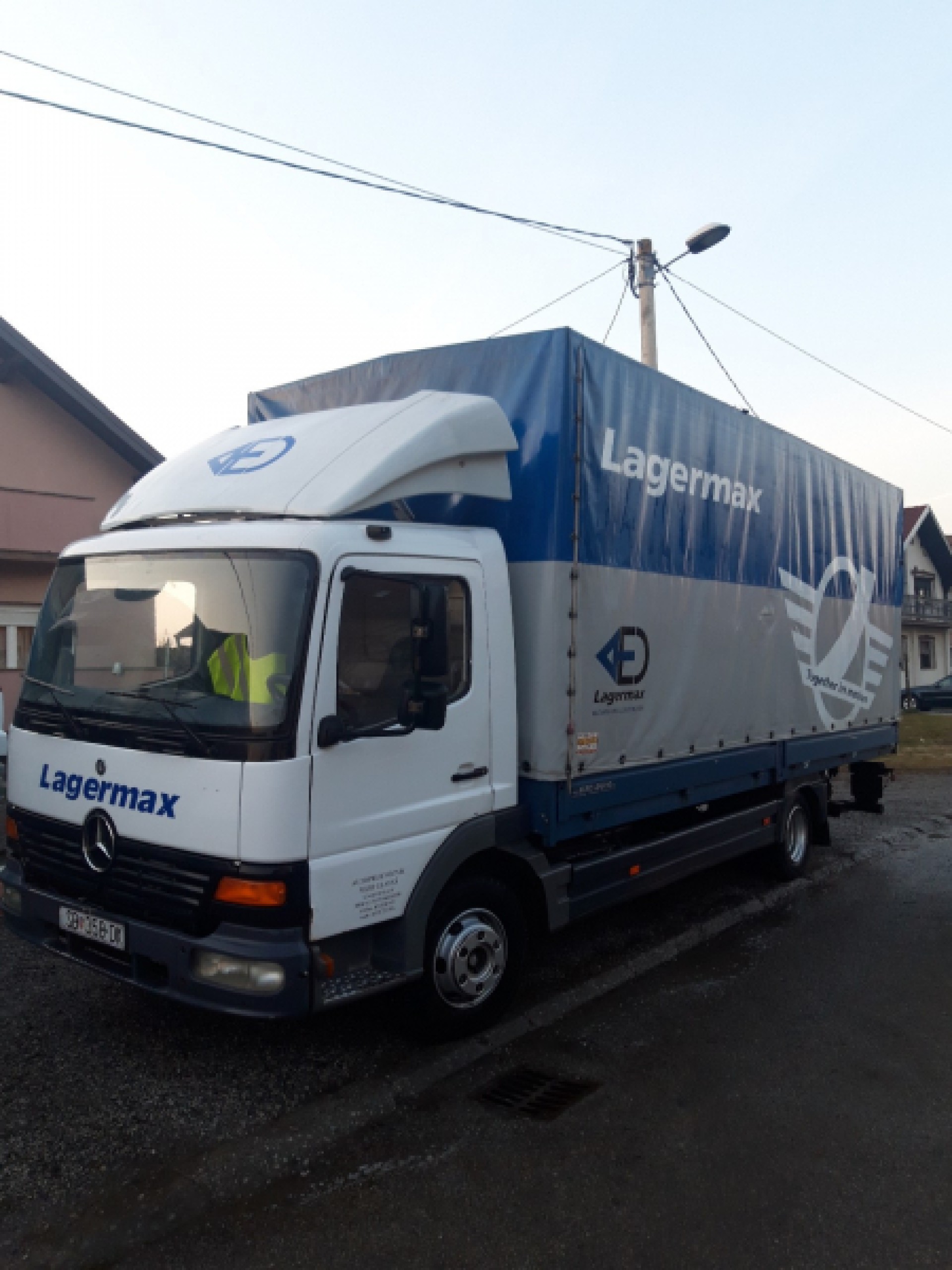 MERCEDES ATEGO 815  6.20 M SANDUK S RAMPOM