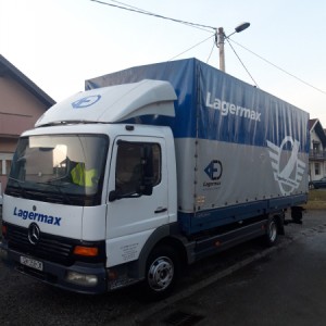 MERCEDES ATEGO 815  6.20 M SANDUK S RAMPOM