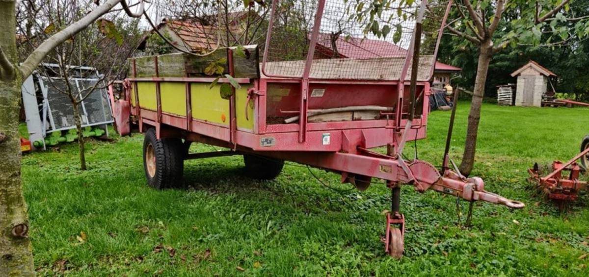 prikolica za stajski gnoj, zamjena, ČK
