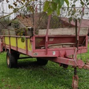 prikolica za stajski gnoj, zamjena, ČK
